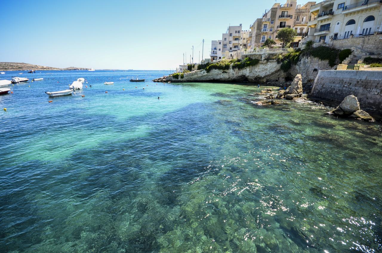 Seashells Apartments With Terrace, Just Off The Seafront In Bugibba - By Getawaysmalta San Pawl il-Baħar Eksteriør bilde